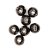 Semperfli Tungsten Slotted Beads 3,8 mm