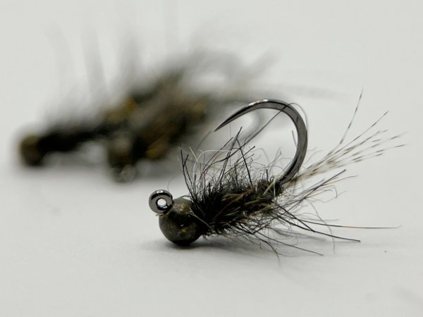 Zoom bild av Mallard Tail Dark Olive & Gray